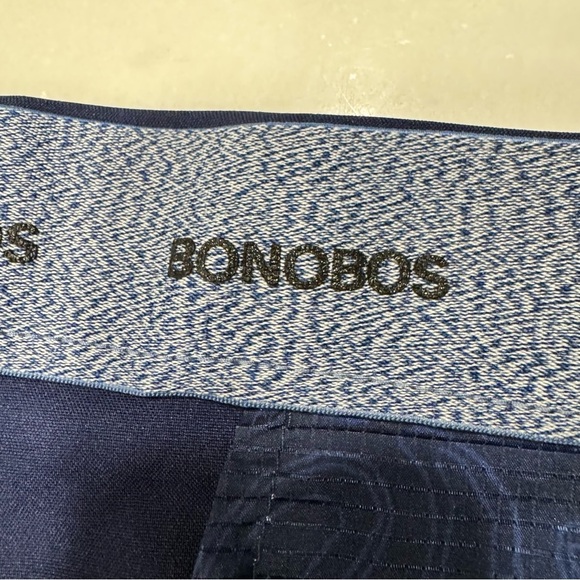 Mens Bonobos Golf Navy Blue Performance Shorts Size 36 9” Inseam Stretch Sport - Picture 6 of 15